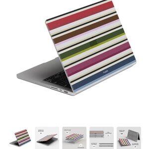 Fragola Multicolor Striped Laptop case